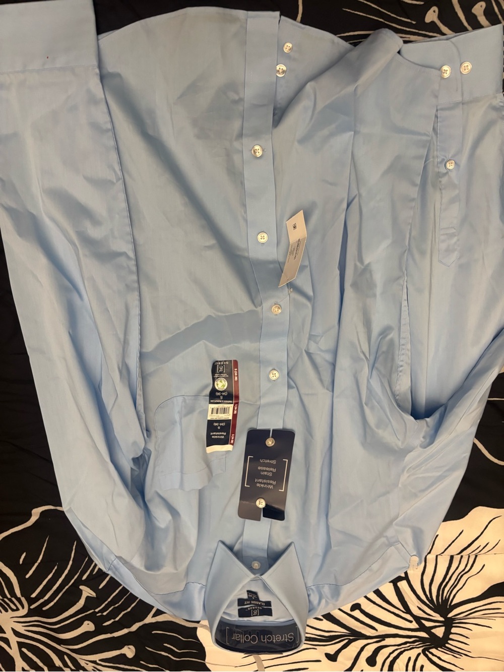 George Light Blue Men's Dress Shirt - Classic Button-Up